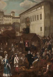 Vista delle Grandi Marche Verziere a Milano