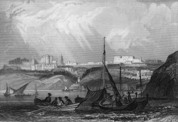 Veduta del porto di Orano, secondo porto di occupazione dopo Algeri da parte dell