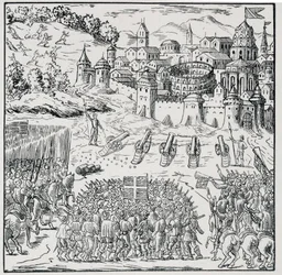 Assedio della città di Nîmes dall