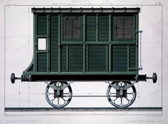 Carro stalla della Ferrovia Occidentale