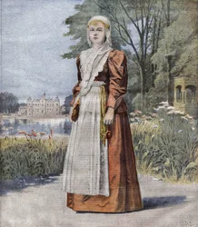 Guglielmina (1880-1962), Regina dei Paesi Bassi (Olanda)