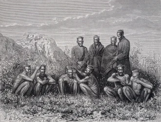 Zulu Cafres (tribù Ring-Kop)