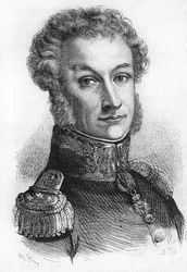 Ritratto del Generale Cambronne. Visconte Cambronne. Generale francese (1770-1842).