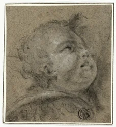 Il volto rovesciato del putto
