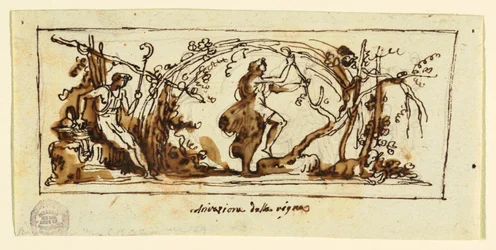Disegno, Celebrazione della vite, 1800 ca.