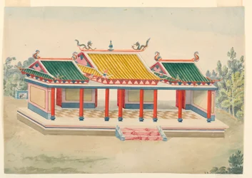 Disegno, Padiglione delle cineserie, 1815-22