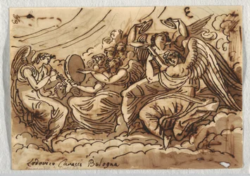 Disegno, Concerto di angeli, 1813-18