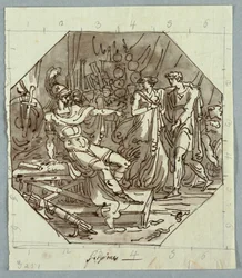 Disegno, Continenza di Scipione, 1811