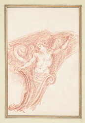 Disegno, particolare dell