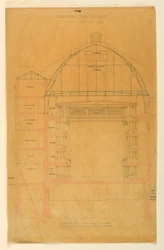 Disegno, sezione del Théâtre de l