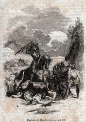 Incisione del 1851 da “Orlando Furioso”
