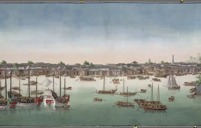 Una vista di Canton