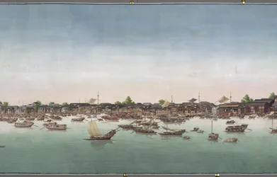 Una vista di Canton