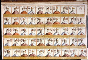 Tutti i dogi di Venezia fino al 1501. Bibl. Marciana. Venezia