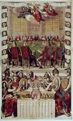 Rappresentazione del Trattato di Utrecht