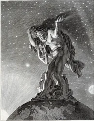 Atlante che sostiene il cielo
