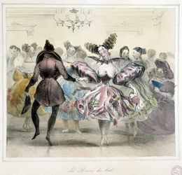Ballo: la regina del ballo - XIX secolo