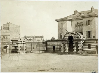 Barriera del Maine - in "Le barriere di Parigi" di Gouviot