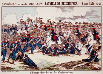 Battaglia di Worth, 6 agosto 1870 nelle fasi iniziali della guerra franco-prussiana