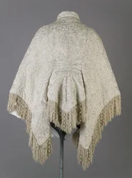 Cappotto di Bertha Palmer, c.1870 (vista posteriore)
