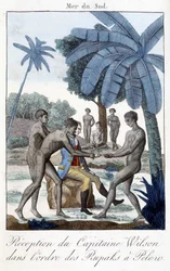 La ricezione del Capitano Wilson nell