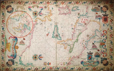 Carta del Mediterraneo meridionale e dell