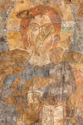 Cristo benedice con ai piedi la Maddalena, particolare