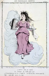 Tassa sul caffè - disegno