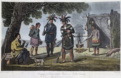 Costumi degli indiani domiciliati del Nord America, di Heriot, George (1766-1844)