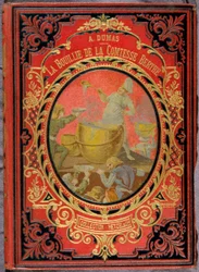 Copertina del libro "La Bouille de la comtesse Berthe" di Alexandre Dumas, collezione Hetzel