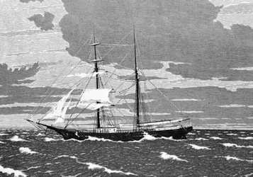 Dicembre 1872, Mary Celeste fu trovata abbandonata in mezzo all