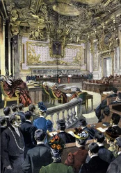 Caso Dreyfus. La Corte di Cassazione ordinò la revisione del processo. 1899.