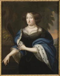 Ritratto della margravia Edvige Sofia di Brandeburgo