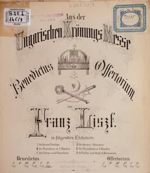 Frontespizio della partitura della Messa dell