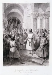 Goffredo di Buglione eletto re di Gerusalemme il 23 luglio