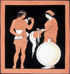 Mitologia Greca: Andromaca Presenta le Armi al Marito