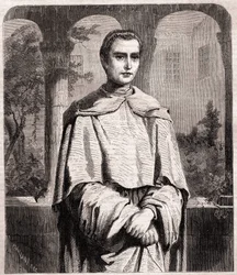 Henri Lacordaire. Prete e domenicano francese 1802-1861.