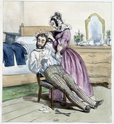 Disegno umoristico sull