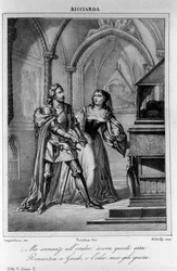 Illustrazione per la Scena 2 dell