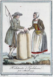 Abitanti vicino a Strasburgo