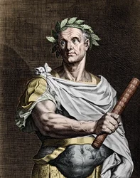 Giulio Cesare (101-44 a.C.), statista romano.