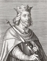 Re Ferdinando I del Portogallo. Ritratto.