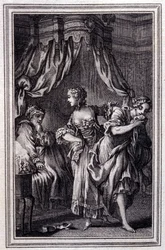 La Chageure des trois commerces - in "Tales et nouvelles en vers" di Jean La Fontaine. 1762