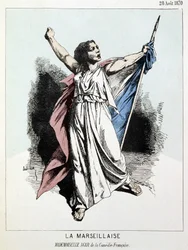 La Marsigliese: Miss Agar della Comédie Française