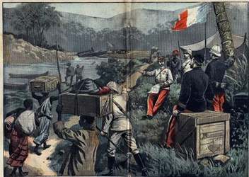 Missione Marchand in Africa (1896-1899): la spedizione prende possesso dell