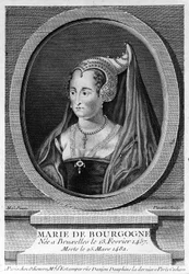Maria di Borgogna, figlia di Carlo il Temerario e moglie di Massimiliano d
