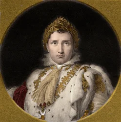 Napoleone Bonaparte 1769-1821 - incisione - XIX secolo