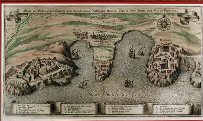 Nizza, Villefranche e Monaco nel XVII secolo