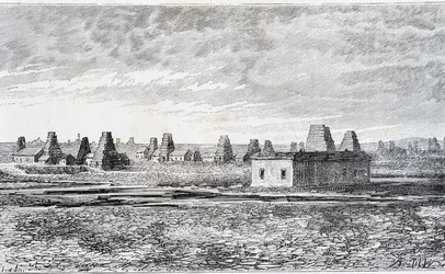 Pozzi petroliferi, Baku, Caucaso (Nobel)