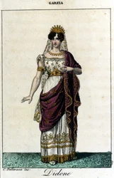 Pauline Viardot - Garcia, cantante francese nel ruolo di Didone. Opera 